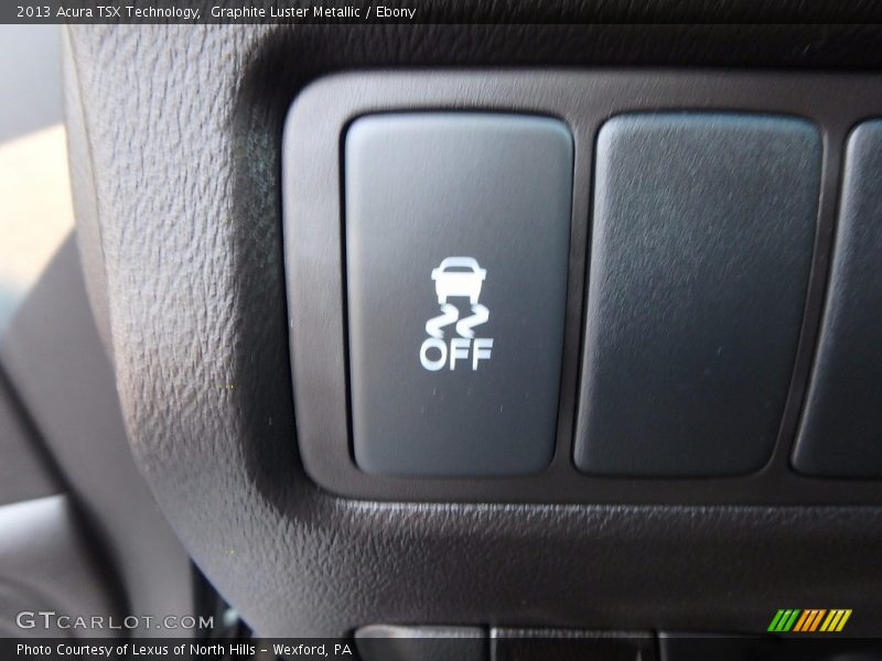 Graphite Luster Metallic / Ebony 2013 Acura TSX Technology