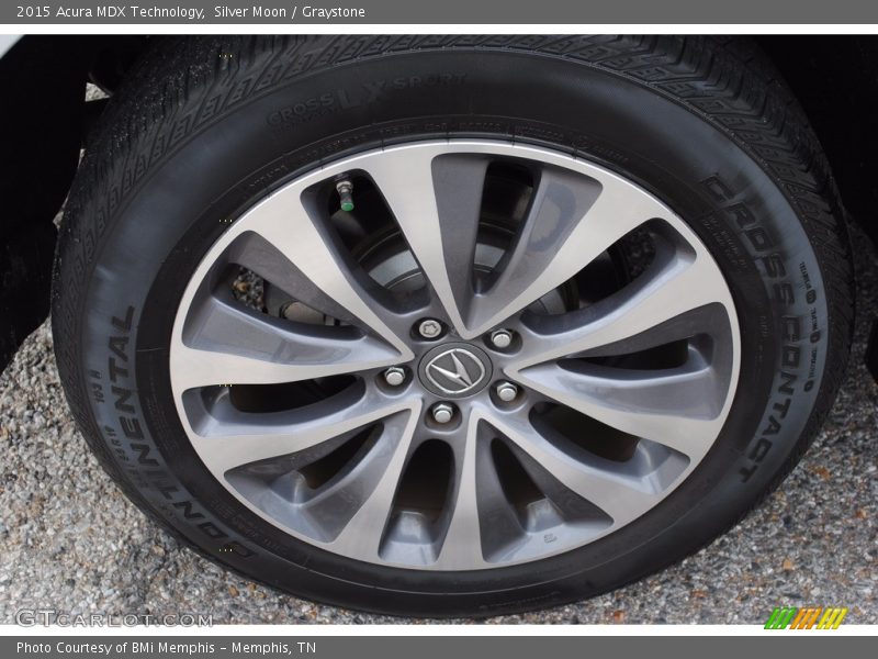 Silver Moon / Graystone 2015 Acura MDX Technology