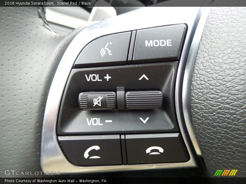 Controls of 2018 Sonata Sport