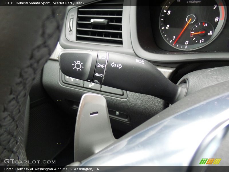 Controls of 2018 Sonata Sport