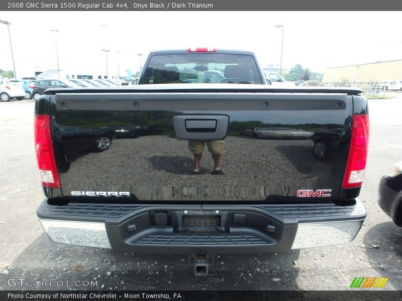 Onyx Black / Dark Titanium 2008 GMC Sierra 1500 Regular Cab 4x4