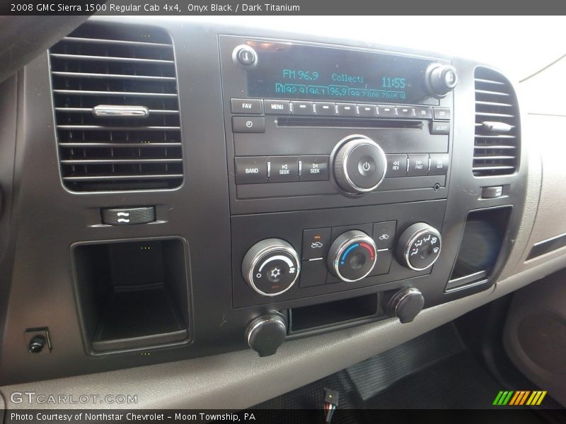 Onyx Black / Dark Titanium 2008 GMC Sierra 1500 Regular Cab 4x4