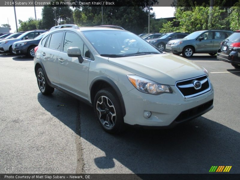 Desert Khaki / Black 2014 Subaru XV Crosstrek 2.0i Premium