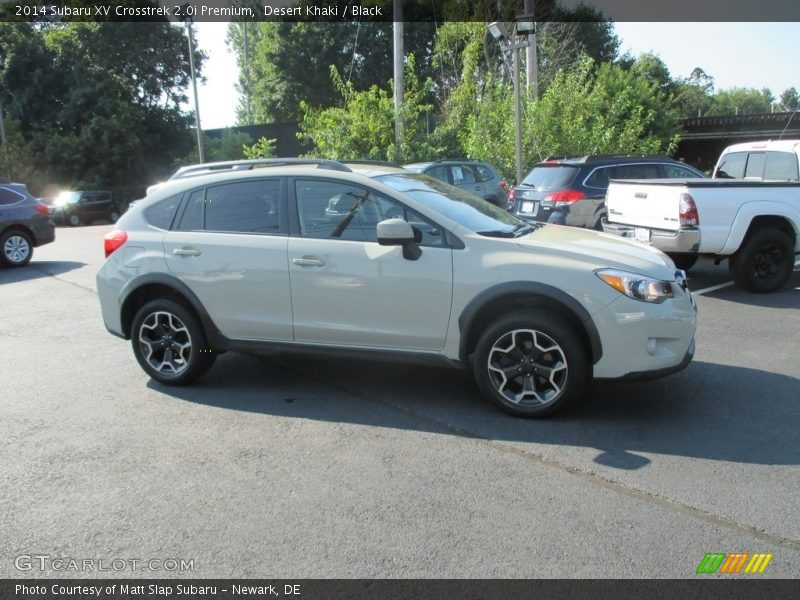 Desert Khaki / Black 2014 Subaru XV Crosstrek 2.0i Premium