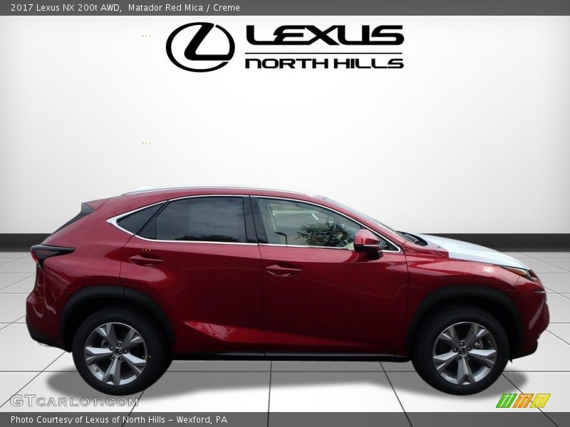 Matador Red Mica / Creme 2017 Lexus NX 200t AWD