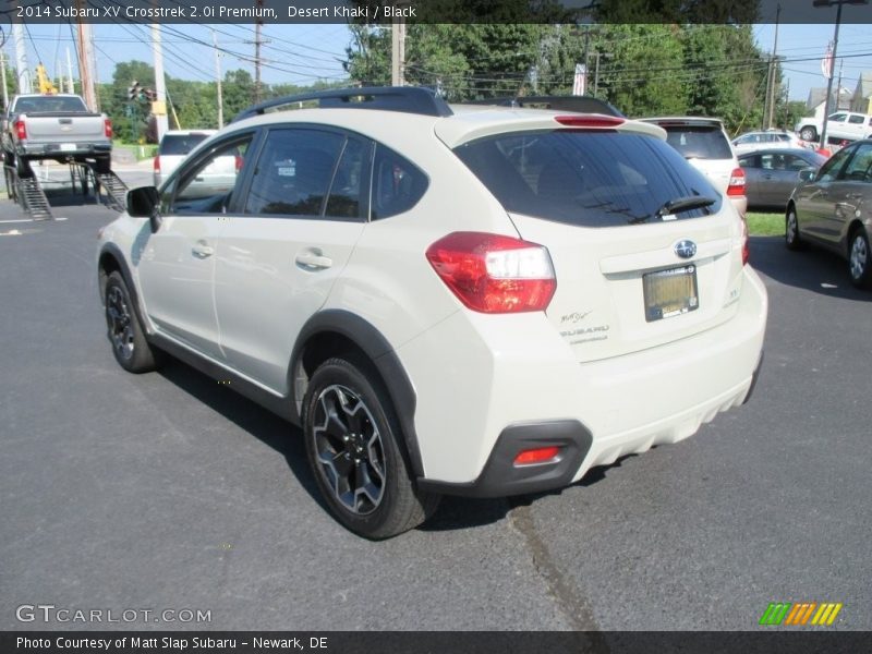 Desert Khaki / Black 2014 Subaru XV Crosstrek 2.0i Premium
