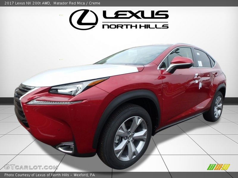 Matador Red Mica / Creme 2017 Lexus NX 200t AWD