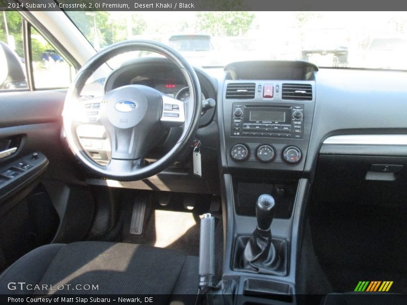 Desert Khaki / Black 2014 Subaru XV Crosstrek 2.0i Premium