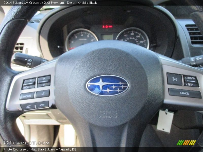 Desert Khaki / Black 2014 Subaru XV Crosstrek 2.0i Premium