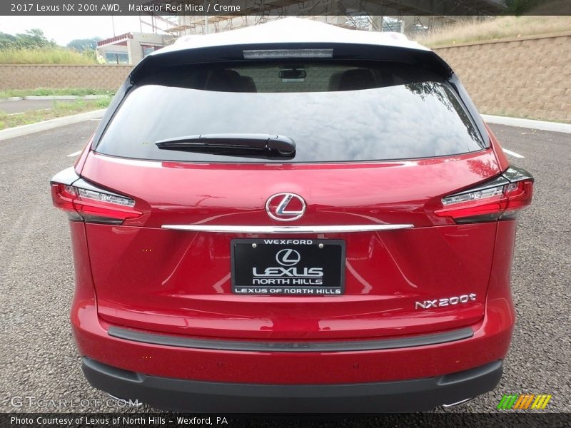 Matador Red Mica / Creme 2017 Lexus NX 200t AWD