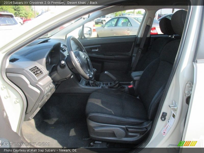 Desert Khaki / Black 2014 Subaru XV Crosstrek 2.0i Premium