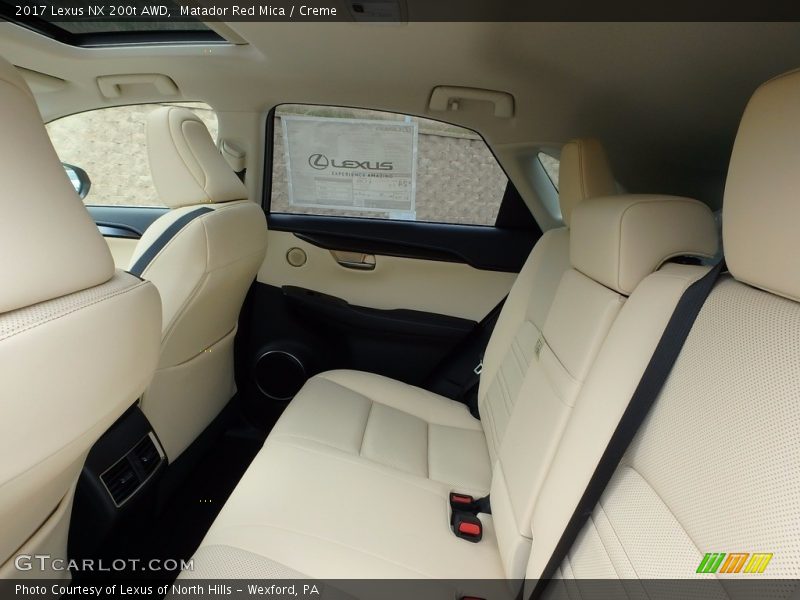 Matador Red Mica / Creme 2017 Lexus NX 200t AWD