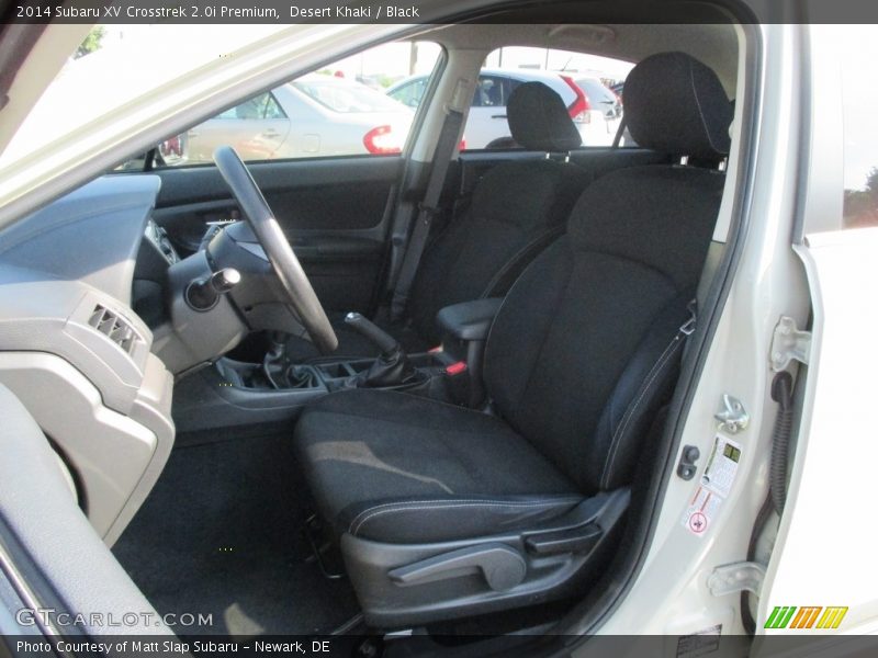 Desert Khaki / Black 2014 Subaru XV Crosstrek 2.0i Premium