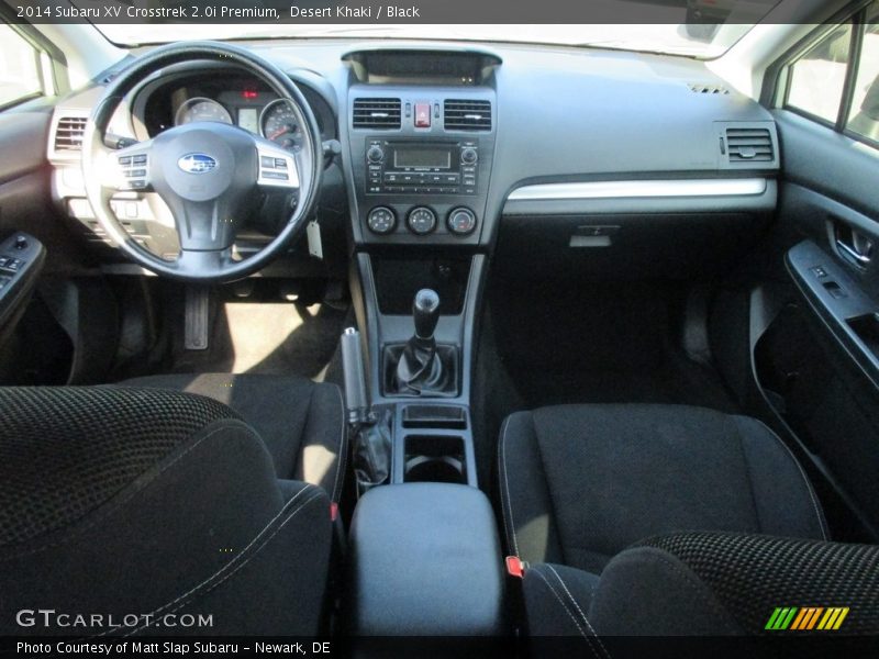 Desert Khaki / Black 2014 Subaru XV Crosstrek 2.0i Premium