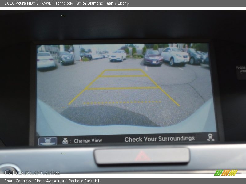 White Diamond Pearl / Ebony 2016 Acura MDX SH-AWD Technology