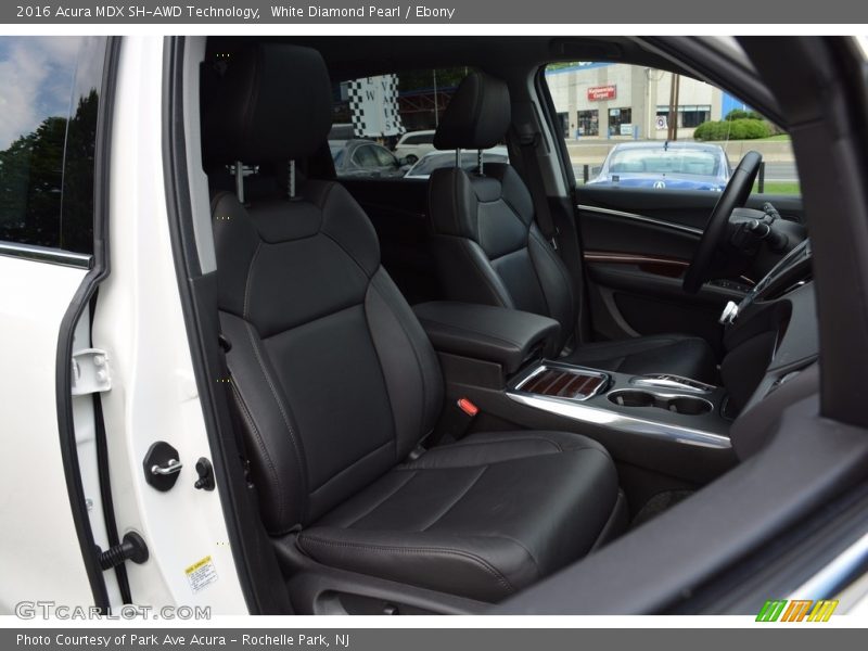 White Diamond Pearl / Ebony 2016 Acura MDX SH-AWD Technology