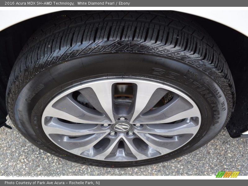 White Diamond Pearl / Ebony 2016 Acura MDX SH-AWD Technology