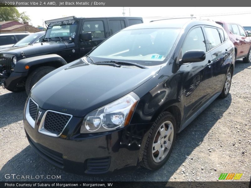 Jet Black Metallic / Ebony 2009 Pontiac Vibe 2.4 AWD