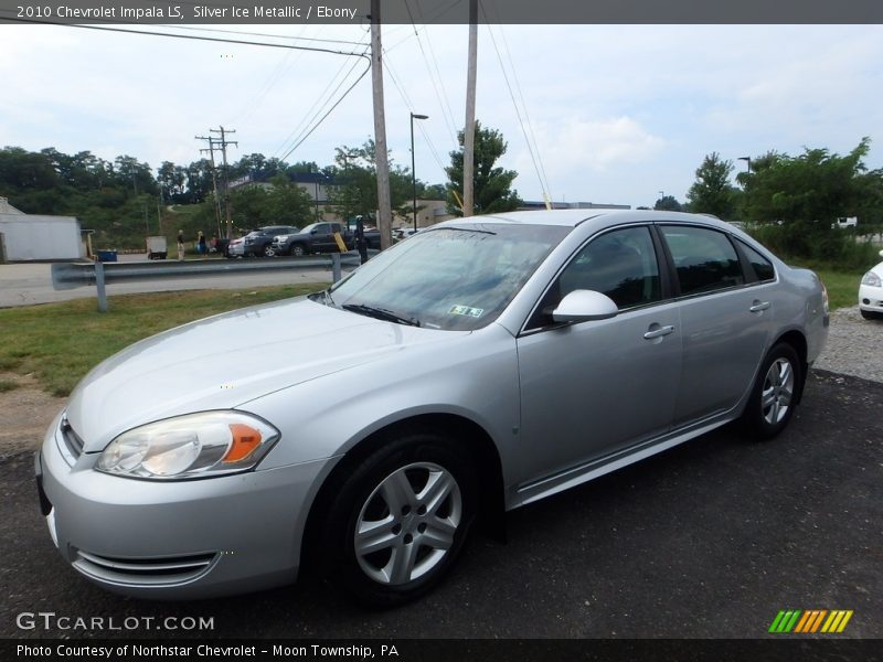 Silver Ice Metallic / Ebony 2010 Chevrolet Impala LS