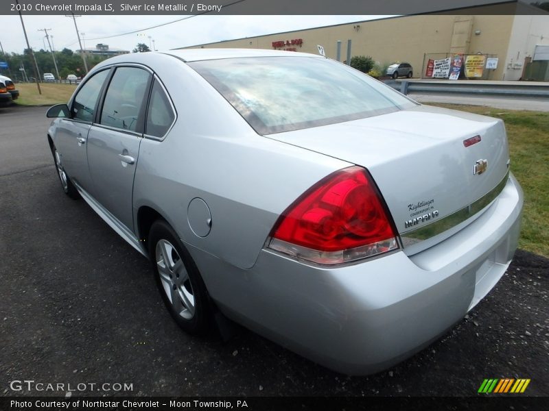 Silver Ice Metallic / Ebony 2010 Chevrolet Impala LS
