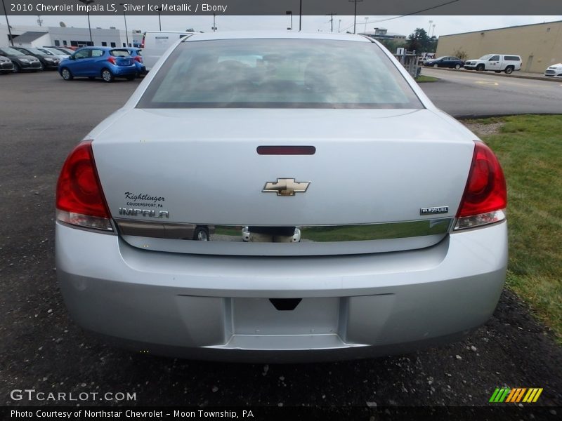 Silver Ice Metallic / Ebony 2010 Chevrolet Impala LS