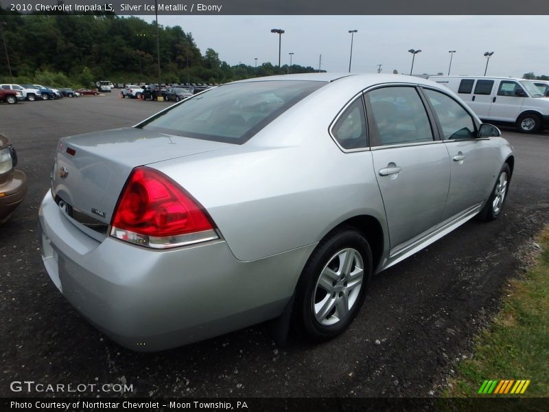 Silver Ice Metallic / Ebony 2010 Chevrolet Impala LS