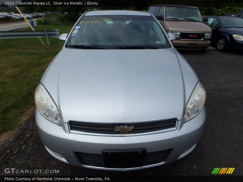 Silver Ice Metallic / Ebony 2010 Chevrolet Impala LS