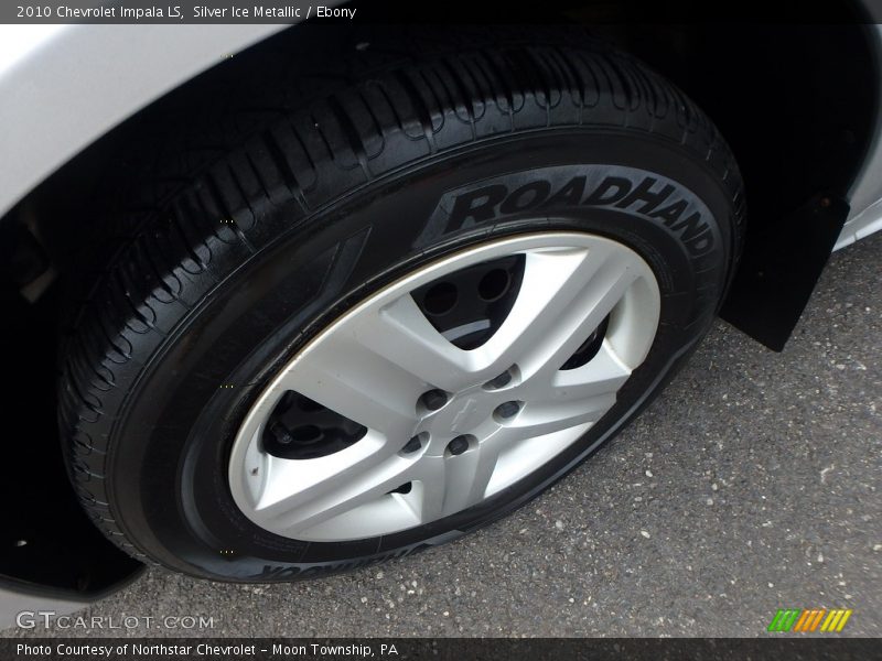 Silver Ice Metallic / Ebony 2010 Chevrolet Impala LS