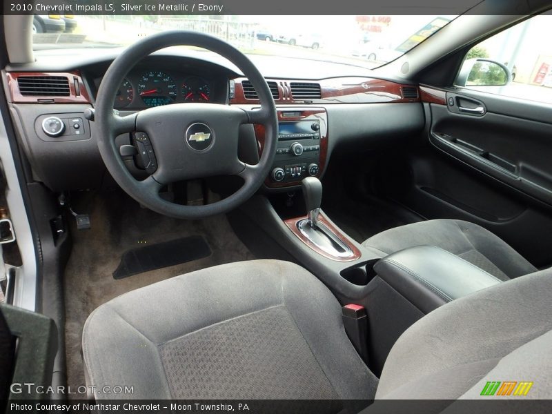 Silver Ice Metallic / Ebony 2010 Chevrolet Impala LS