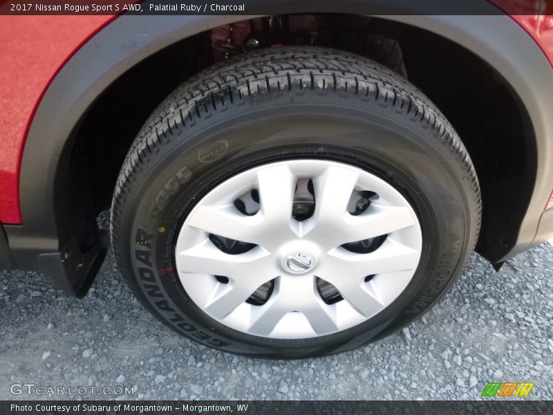 Palatial Ruby / Charcoal 2017 Nissan Rogue Sport S AWD