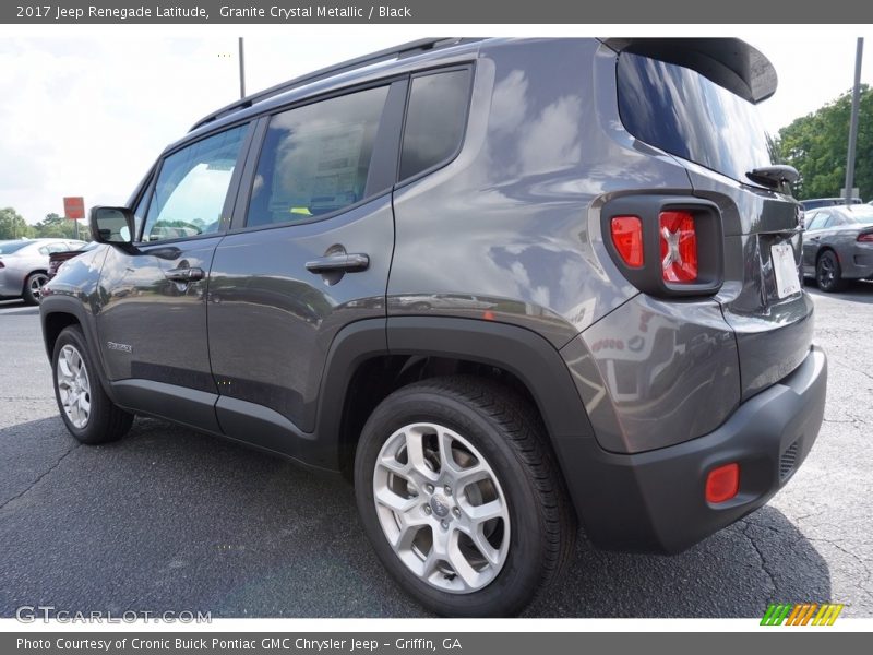 Granite Crystal Metallic / Black 2017 Jeep Renegade Latitude