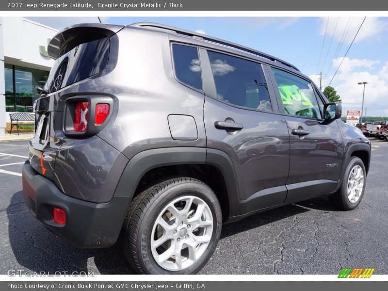 Granite Crystal Metallic / Black 2017 Jeep Renegade Latitude