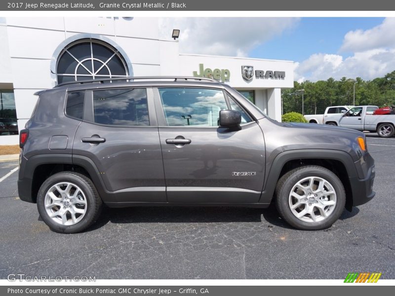 Granite Crystal Metallic / Black 2017 Jeep Renegade Latitude