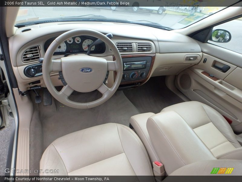 Gold Ash Metallic / Medium/Dark Pebble Beige 2006 Ford Taurus SEL