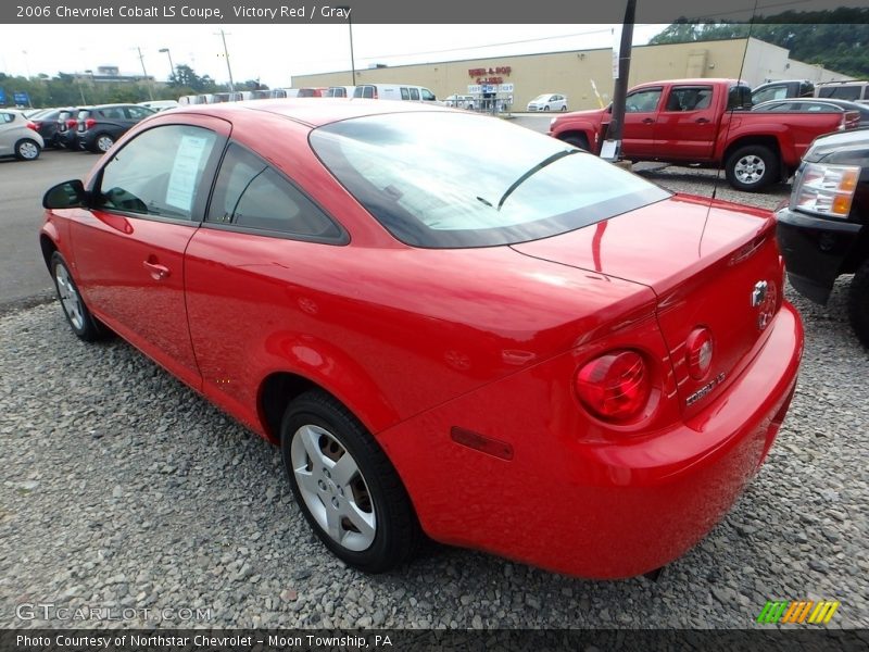 Victory Red / Gray 2006 Chevrolet Cobalt LS Coupe
