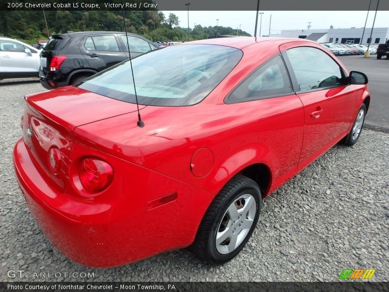 Victory Red / Gray 2006 Chevrolet Cobalt LS Coupe