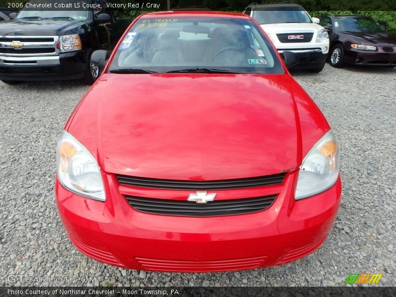 Victory Red / Gray 2006 Chevrolet Cobalt LS Coupe