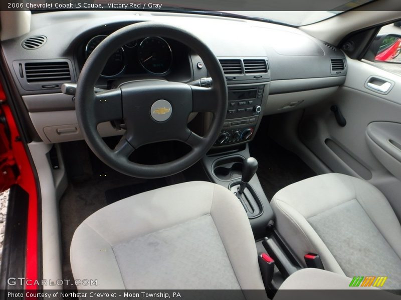 Victory Red / Gray 2006 Chevrolet Cobalt LS Coupe