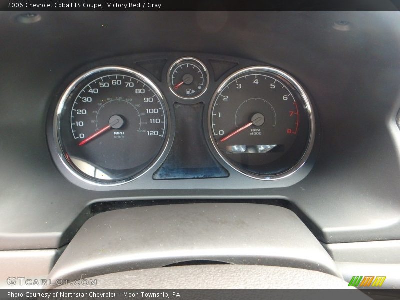 Victory Red / Gray 2006 Chevrolet Cobalt LS Coupe