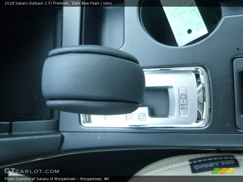Dark Blue Pearl / Ivory 2018 Subaru Outback 2.5i Premium