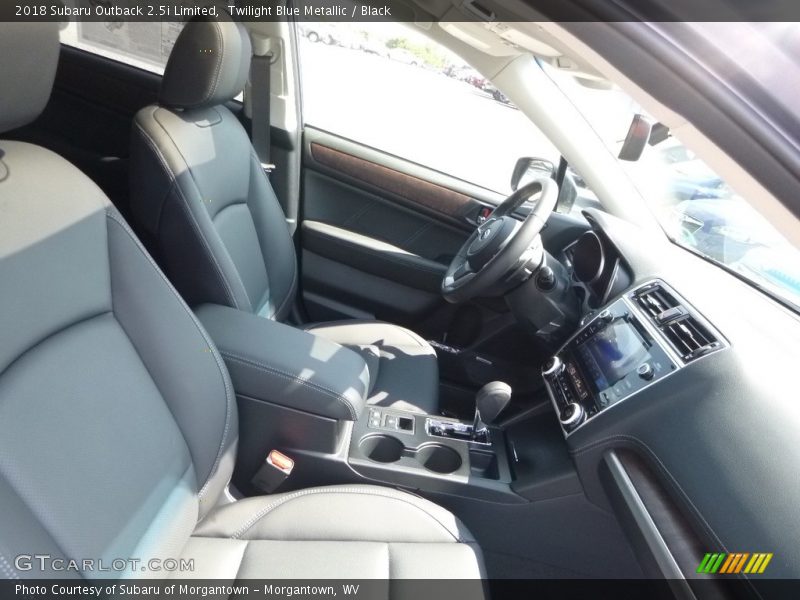 Twilight Blue Metallic / Black 2018 Subaru Outback 2.5i Limited