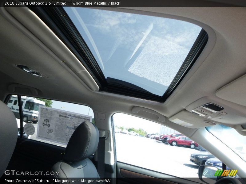 Twilight Blue Metallic / Black 2018 Subaru Outback 2.5i Limited