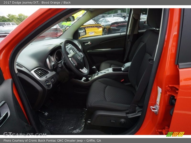 Blood Orange / Black 2017 Dodge Journey SXT
