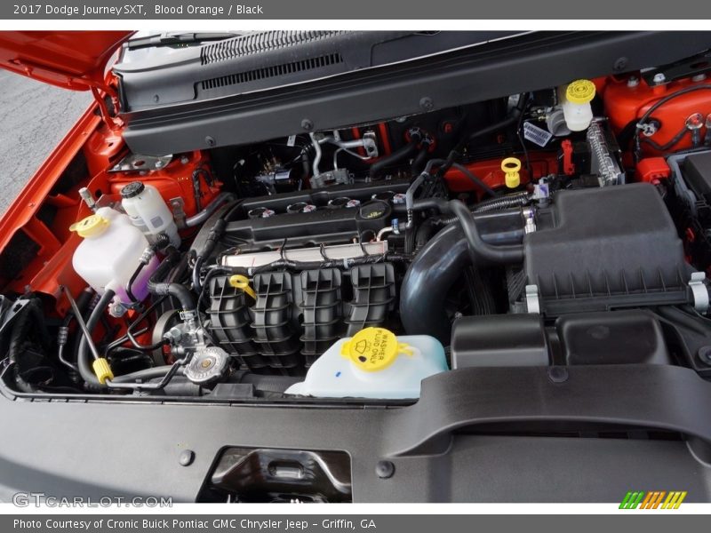 Blood Orange / Black 2017 Dodge Journey SXT