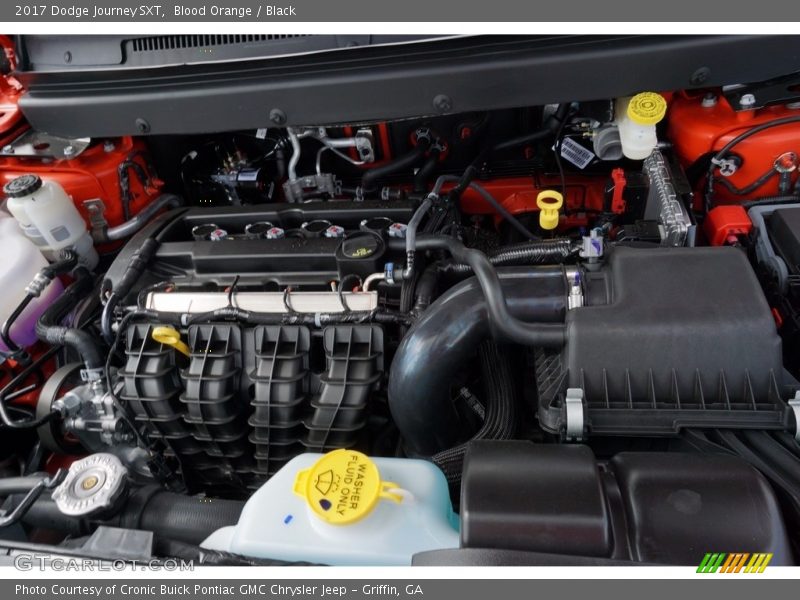 Blood Orange / Black 2017 Dodge Journey SXT