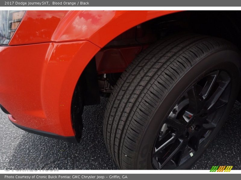 Blood Orange / Black 2017 Dodge Journey SXT