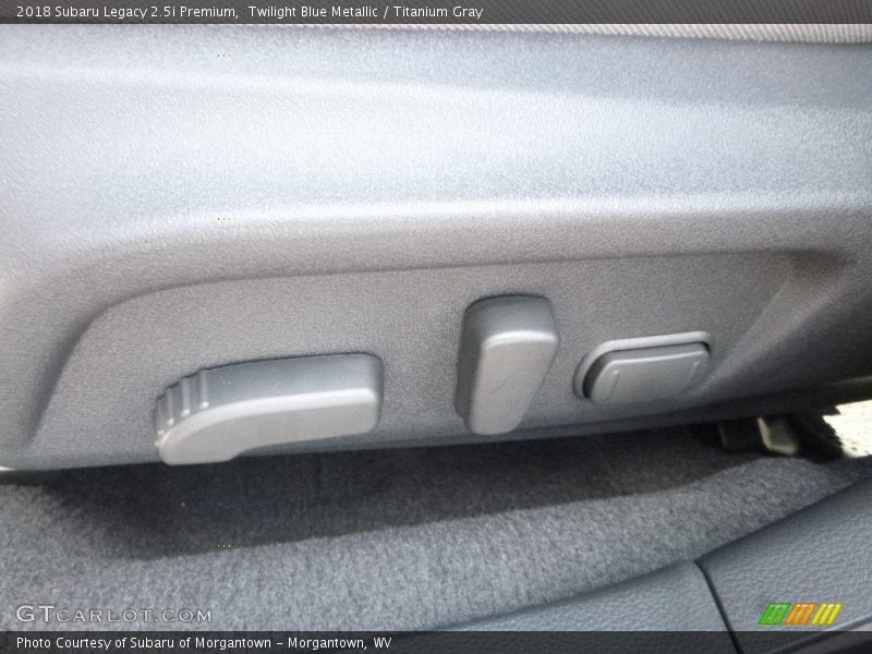 Twilight Blue Metallic / Titanium Gray 2018 Subaru Legacy 2.5i Premium