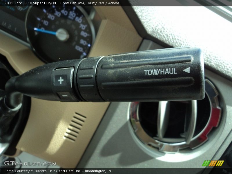 Ruby Red / Adobe 2015 Ford F250 Super Duty XLT Crew Cab 4x4