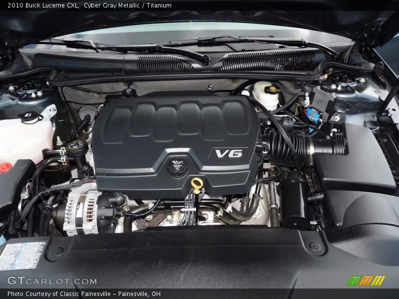 Cyber Gray Metallic / Titanium 2010 Buick Lucerne CXL