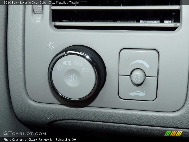 Cyber Gray Metallic / Titanium 2010 Buick Lucerne CXL